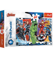 Puzzle Trefl Avengers 60 el. - Niezwyciężeni Avengersi