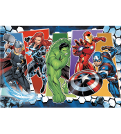 Puzzle Trefl Avengers 60 el. - Niezwyciężeni Avengersi