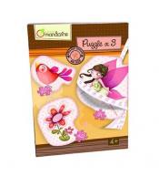 Puzzle 3w1 Avenue Mandarine - Wróżki