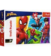 Puzzle Trefl Spider-Man 30 el. - Spider-Man i Miguel