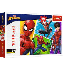 Puzzle Trefl Spider-Man 30 el. - Spider-Man i Miguel