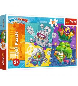 Puzzle Trefl SuperThings 30 el. - Superbohaterowie
