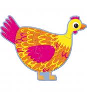 Puzzle 3w1 XL Avenue Mandarine - Ptaszki