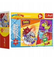 Puzzle miniMAXI Trefl SuperThings 20 el. - Super Szpiedzy