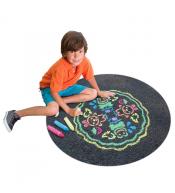 Mandala z kredą chodnikową Alex Toys - Ogród