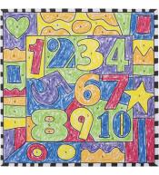 Zestaw kreatywny do nauki liczenia Alex Toys