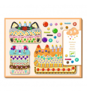 Mozaiki dla maluchów Djeco - Ciasteczka