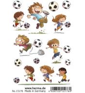 Tatuaże zmywalne Herma - Na boisku