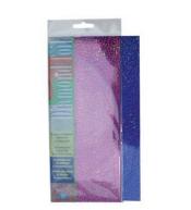 Folia samoprzylepna diamentowa 6 szt. - Różowa/Fioletowa