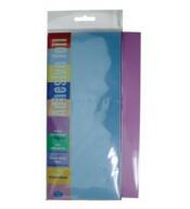 Folia samoprzylepna 6 szt. - Błękitna/Różowa