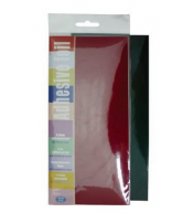 Folia samoprzylepna 6 szt. - Czerwona/Zielona