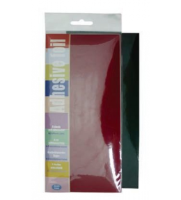 Folia samoprzylepna 6 szt. - Czerwona/Zielona