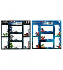 Naklejki szkolne Derform - Avengers