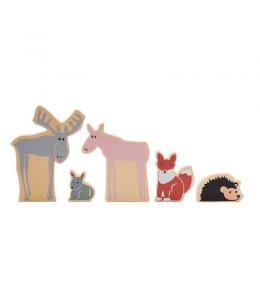 Kids Concept Edvin Drewniane Zwierzęta