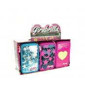 Girabrilla potrójny piórnik cekinowy z wyposażeniem