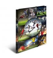 Teczka A4 HERMA z gumkami - Football