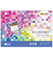 Blok rysunkowy A4 Kolorowy Happy Color