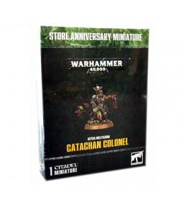 Warhammer 40,000 - Astra Militarum, Catachan Colonel - Store Anniversary Miniature