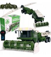 Kombajn ze zraszaczem zdalnie sterowany