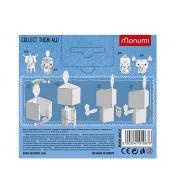 Monumi Cube Head kolorowanka rycerz do składania