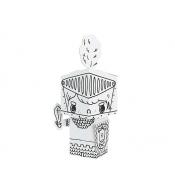 Monumi Cube Head kolorowanka rycerz do składania