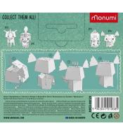 Monumi Cube Head kolorowanka smok do składania