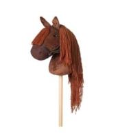 Koń na kiju byASTRUP - Brązowy