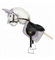 Podkładka pod siodło i bonetka, fioletowa