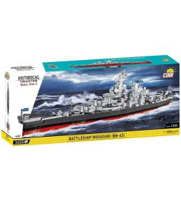 Klocki COBI Historical Collection World War II - pancernik USS Missouri (BB-63) ---uszkodzone opakowanie---