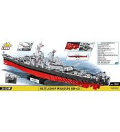 Klocki COBI Historical Collection World War II - pancernik USS Missouri (BB-63) ---uszkodzone opakowanie---