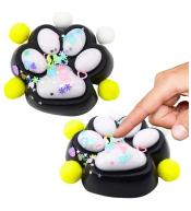 Gniotek Kocia łapka antystres Squishy czarno-biały