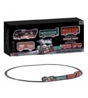 Pociąg Vintage 16 Elementów Lokomotywa Oraz Wagony Długośc Toru 68 cm