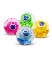 Skacząca świecąca gałka oczna