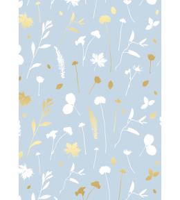 Zeszyt A5/96k. linia twarda oprawa - Kwiatki