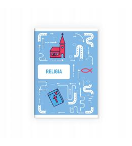 Zeszyt tematyczny A5/60k. kratka - Religia