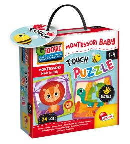 Montessori Baby. Touch puzzle Lisciani 24 el.