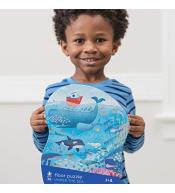 Puzzle podłogowe Crocodile Creek 36 el. - Podwodny świat ---uszkodzone opakowanie---