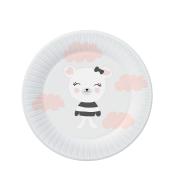 Talerzyki papierowe GoDan 18cm/6szt - Lovely Friends