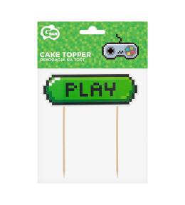 Dekoracja na tort GoDan - Game On, Play
