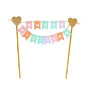 Dekoracja na tort GoDan - Mam roczek, dla dziewczynki