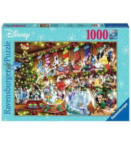Puzzle Ravensburger Disney 1000 el. - W Święta ---uszkodzone opakowanie---
