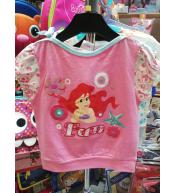 Bluzka Disney Arielka Mała Syrenka 6l/116cm Różowa