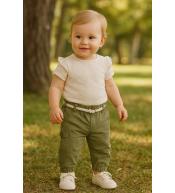 Letnie Spodnie dla Dziewczynki Mayoral 80cm - Cargo