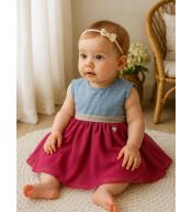 Sukienka „Signora”  Dla najmłodszych elegantek – z klasą, ale dziecięco. rozmiar 62