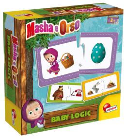 Puzzle Liscianigiochi Baby Logic - Masza i Niedźwiedź ---uszkodzone opakowanie---
