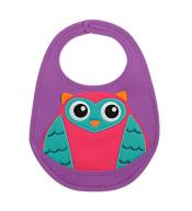 Wodoodporny Śliniak Oops Happy Bib - Sowa