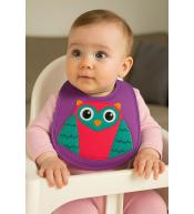 Wodoodporny Śliniak Oops Happy Bib - Sowa