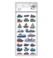 Titanum Naklejki wypukłe miękkie statki