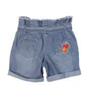 Boboli niebieskie szorty jeansowe z haftem, rozmiar 116 – 6 lat