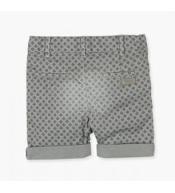 Bermudy Boboli szare z nadrukiem dla chłopca 18 miesięcy